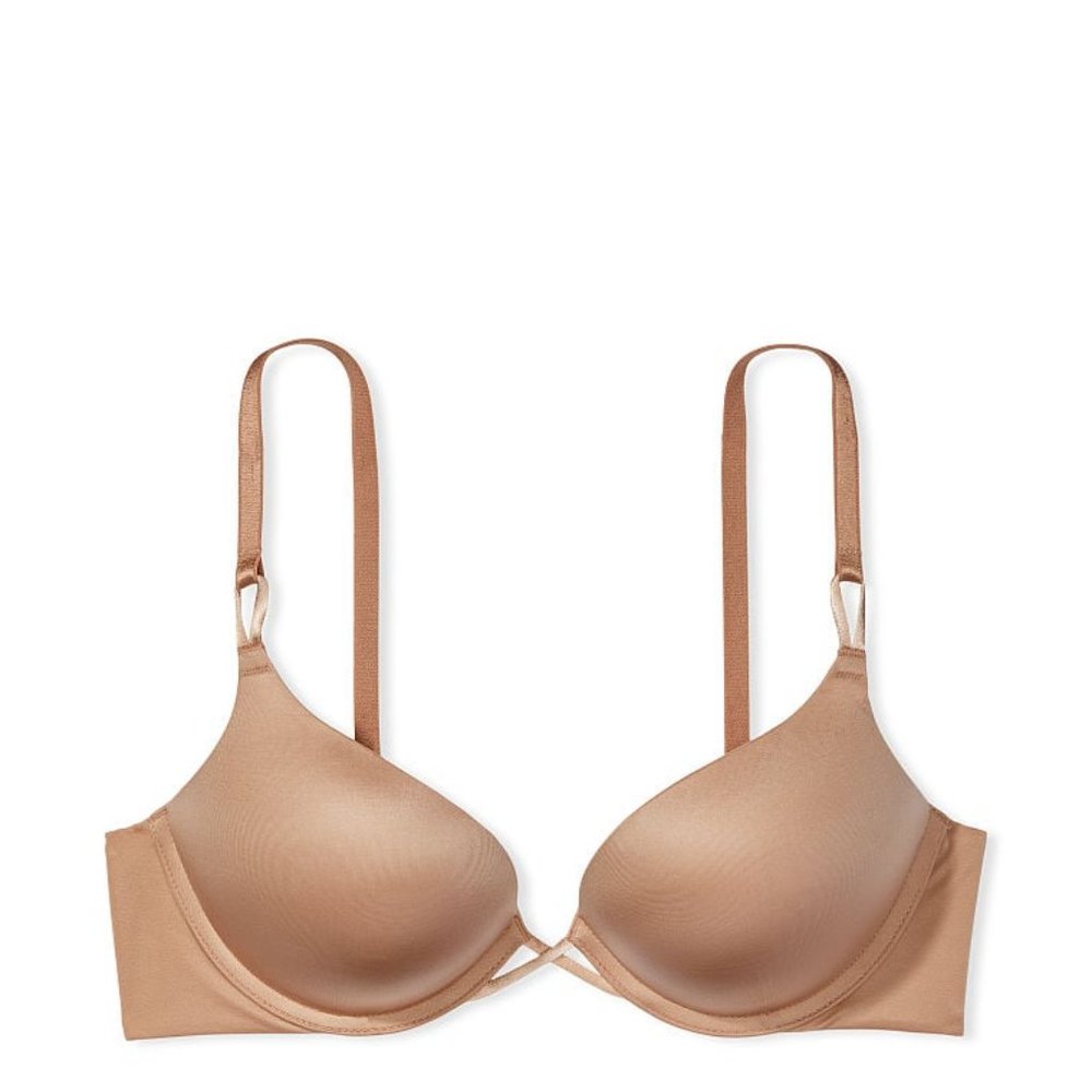 38D~Victoria’s Secret Tan Bombshell plunge Bra